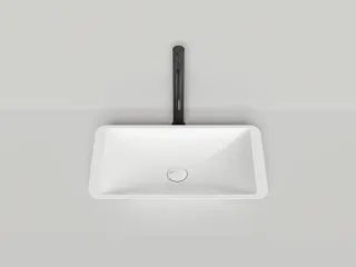 Накладная раковина Salini Callista 03 S-Stone 1101207SM 58см белый матовый