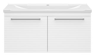 Подвесная тумба под раковину Brevita Catania CAT-01100-074П 100см белый