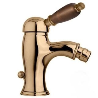 Смеситель для биде однорычажный, бронза Cezares ELITE-BSM1-02-Nc