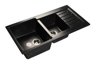 Мойка кухонная GranFest Чёрная Practic P-980 KL чер