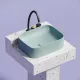 Раковина Ceramica Nova Element CN6052MLG 50см зелёный матовый