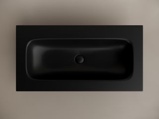 Раковина Ceramicanova Grace CN7019MBwx 90 см чёрный матовый