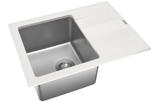 Кухонная мойка Florentina Комби 650 жасмин