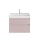 Тумба под раковину Kerama Marazzi Cubo CUB.70.2\MAL 70 см мальва матовая