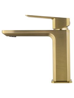 Смеситель для раковины Wonzon & Woghand Diamond WW-88139011-BG брашированное золото