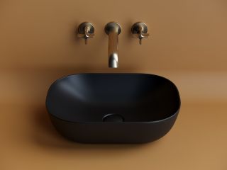 Раковина Ceramica Nova Element CN6009MB 45см чёрный матовый