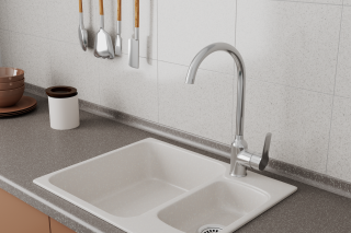 Смеситель для кухонной мойки RUSH Victoria (VI7135-23)