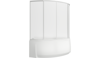 Панель фронтальная для ванны Bas Фэнтази 150 левая