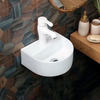 Подвесная раковина Melana 7781-805 31см белый