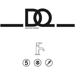 Душевая система DQ для ванны и душа Dortmund встраиваемая с изливом мат.золото(DA1715607)