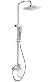 Душевая стойка Haiba HB24548-8 белый