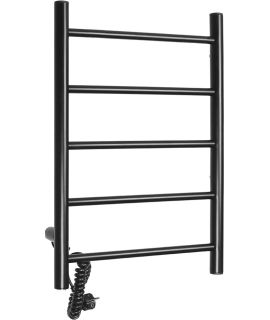 Полотенцесушитель электрический Domoterm Аврора DMT 109-5 50x60 EK L чёрный