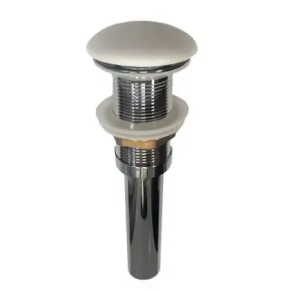 Донный клапан с керамическим верхом Comforty DK-01 MW белый матовый