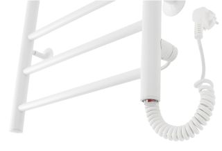 Полотенцесушитель электрический Domoterm Классик DMT 109-6 50х80 EK R белый