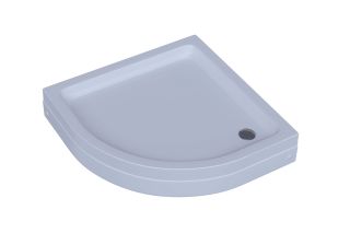 Душевой поддон Aquatek DPA-0000007 с фронтальным экраном 80x80 см