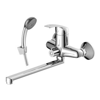 Смеситель для ванны Decoroom с ручным душем хром DR71043