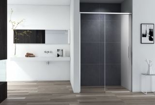 Душевая дверь CEZARES DUET SOFT-M-BF-1-150-C-Cr хром