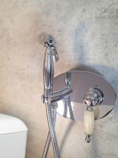 Встраиваемый гигиенический душ AltroBagno Opera 060103 Cr