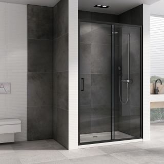 Душевая дверь ABBER Schwarzer Diamant 120см чёрный AG30120B5