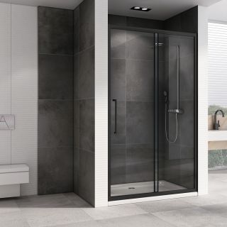 Душевая дверь ABBER Schwarzer Diamant 160см AG30160BH