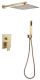 Душевая система ABBER Daheim золото матовое AF8219G