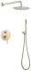 Душевая система ABBER Emotion золото матовое AF8818G