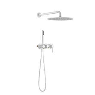 Душевой комплект Timo Saona SX-2349/16SM белый матовый