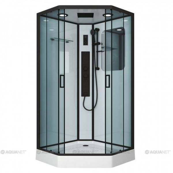 Душевая кабина Niagara NG-6902-01GD BLACK 100x100