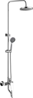 Душевая система Agger Merry A1393300 смеситель с изливом, хром