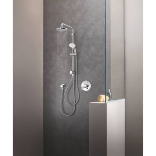 Душевая система Flex наружного монтажа с переключателем, GROHE Tempesta System 210, хром, (26381001)