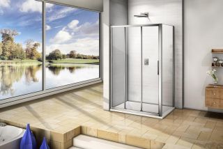 Боковая часть Good Door ORION SP-80 -G-CH стекло матовое