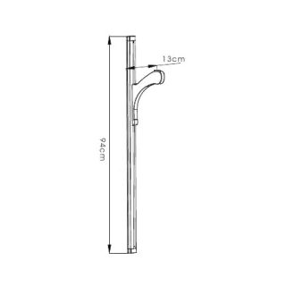 Душевой гарнитур Gappo G8015 хром