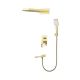 Душевой комплект Gappo G7117-73 золотой сатин