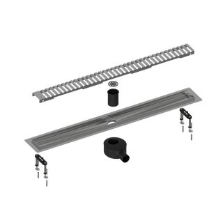 Душевой лоток Timo Drain System DS230108/00 80см с вставкой lines хром