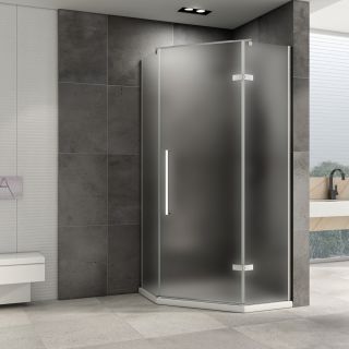 Душевой уголок ABBER Ewiges Wasser AG05090M 90x90см хром