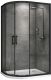 Душевой уголок ABBER Schwarzer Diamant AG01119B 110x90см чёрный