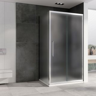 Душевой уголок ABBER Schwarzer Diamant AG30120MH-S100M 120x100см хром