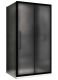 Душевой уголок ABBER Schwarzer Diamant AG30130BMH-S100BM 130x100см чёрный