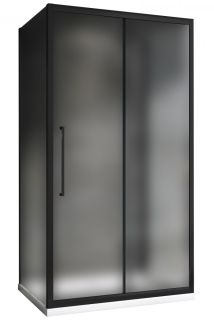 Душевой уголок ABBER Schwarzer Diamant AG30130BMH-S80BM-S80BM 130x80см чёрный