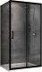 Душевой уголок ABBER Schwarzer Diamant AG30150B-S75B 150x75см чёрный