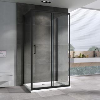 Душевой уголок ABBER Schwarzer Diamant 180x70см AG30180B-S70B-S70B