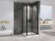 Душевой уголок ABBER Sonnenstrand AG04080B-S75B 80x75см чёрный