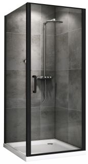 Душевой уголок ABBER Sonnenstrand AG04090B-S75B 90x75см чёрный