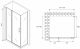 Душевой уголок ABBER Sonnenstrand AG04100S-S75 100x75см хром