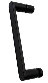 Душевой уголок ABBER Sonnenstrand AG04100B-S75B 100x75см чёрный