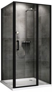 Душевой уголок ABBER Sonnenstrand 120x90см чёрный AG04120BS-S90B