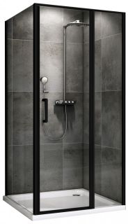 Душевой уголок ABBER Sonnenstrand AG04120BS-S75B 120x75см чёрный