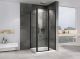 Душевой уголок ABBER Sonnenstrand AG04120BS-S75B 120x75см чёрный