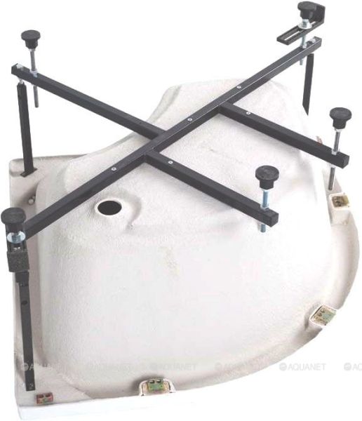 Душевой поддон Aquanet Optimal 293351 90x90 см с сиденьем белый