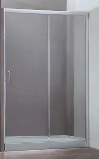 Душевая дверь Aquanet Alfa NAA6121 168422 150 см стекло прозрачное профиль хром